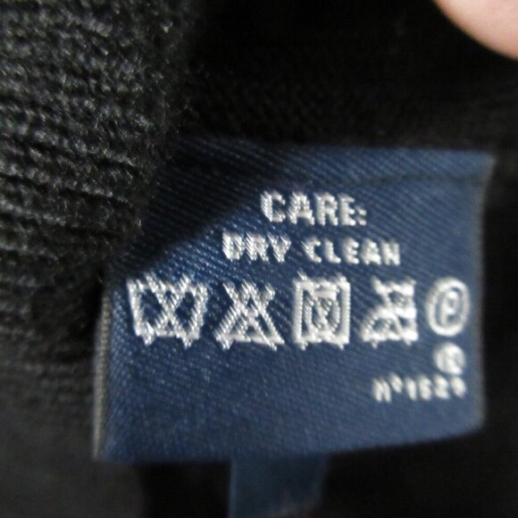 Lauren Ralph Lauren Womens Cardigan Sweater Black S Wool Classic Luxury Knit 214 - Picture 3 of 8